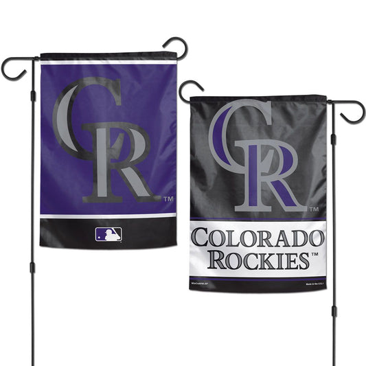 12.5"x18" Colorado Rockies Double-Sided Garden Flag