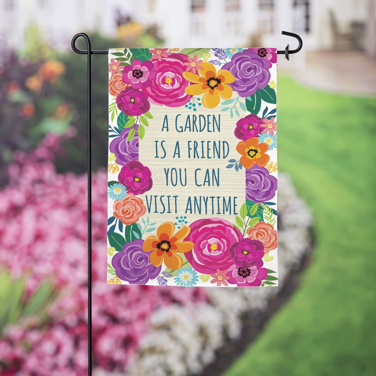 A Garden is a Friend Garden Flag