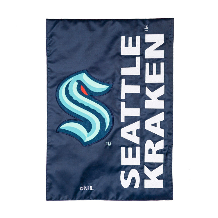 Seattle Kraken Double-Sided Garden Flag