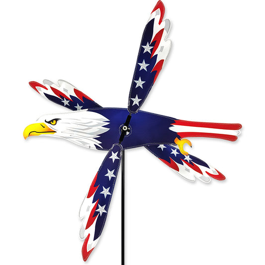 Patriotic Eagle Whirligig Spinner