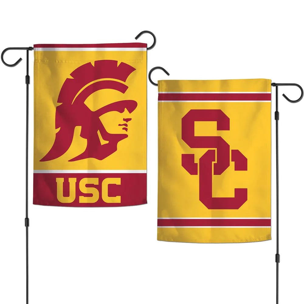 12.5"x18" USC Trojans 2-Sided Garden Flag; Polyester