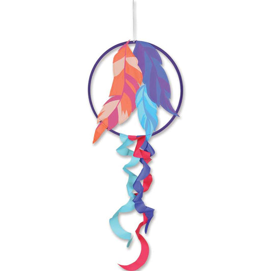 Feathers Dreamcatcher Polyester Windsock