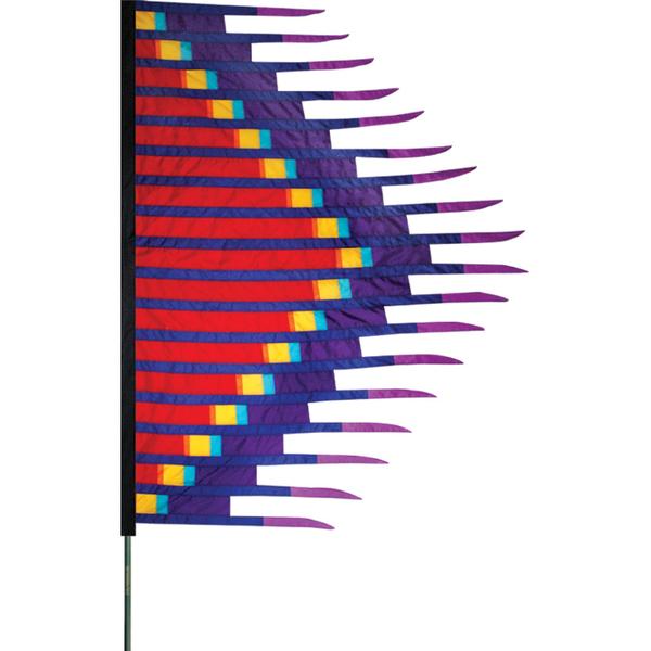 6.5'x8.5' Arizona Sunset Grass Dance Feather Banner