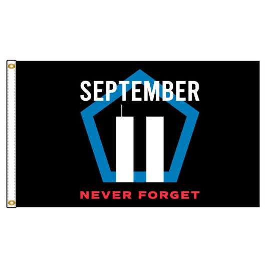 3x5 September 11 Never Forget Outdoor Flag