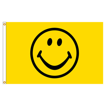 3x5 Smiley Face Outdoor Nylon Flag