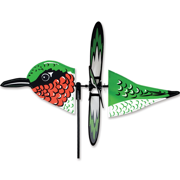 Hummingbird Yard Art Spinner