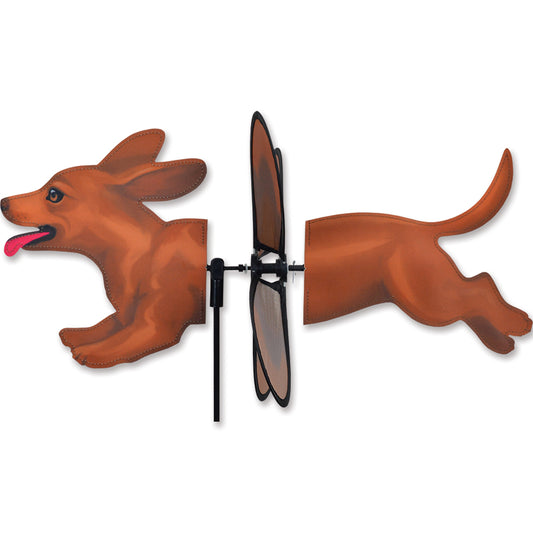 Dachshund Spinner; Nylon 19.5"x8.5", diameter 12.5"