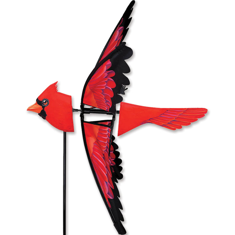 Cardinal Spinner; Nylon 23"x25", diameter 25"