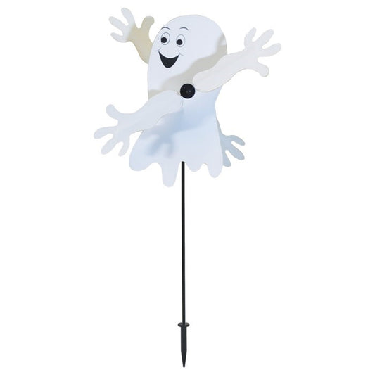 Ghost Baby Whirligig Spinner; Nylon 14"x27.5", diameter 7"