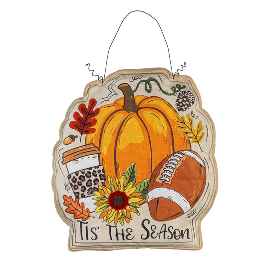 Tis' the Seasonal Fall Estate Door Decor Hanger