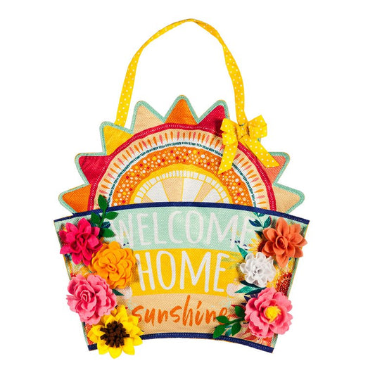 Welcome Home Sunshine Door Hanger