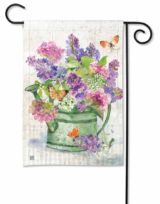 Lovely Lilacs Garden Flag