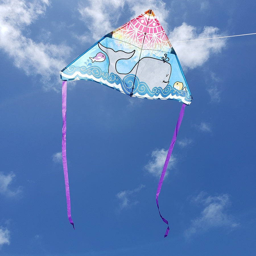 Whale Mandala Gyro Delta Kite