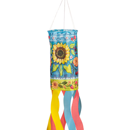 Folk Sunflower Windsock