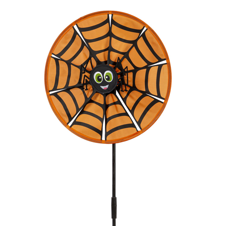 Mr.Spider Spiderweb Pinwheel Spinner; 12"ODx29.5"T