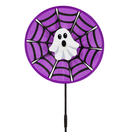 Ghost Pinwheel Spinner; 12"ODx29.5"T