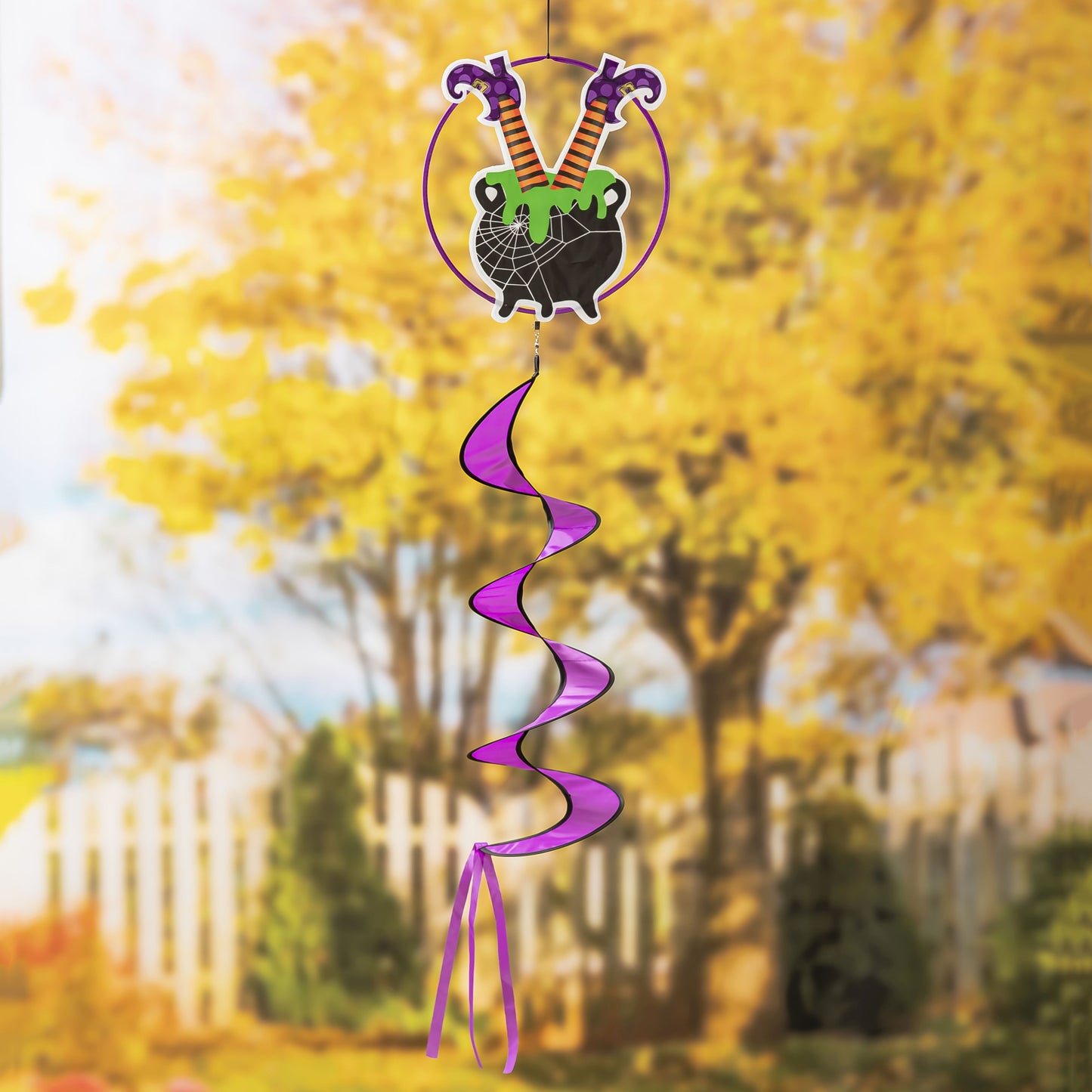 Witches Brew Twister Windsock; 51"Lx11.75" W