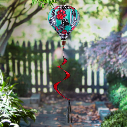 Hope You Like Dogs Hot Air Balloon Spinner Windsock