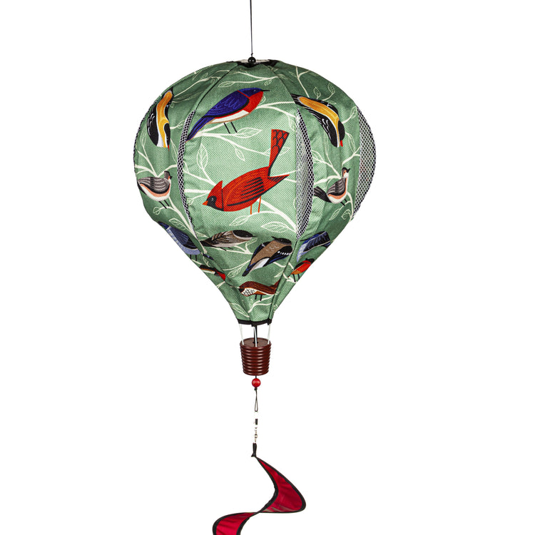 Flock Together Hot Air Balloon Spinner; 55"L x 15" Diameter