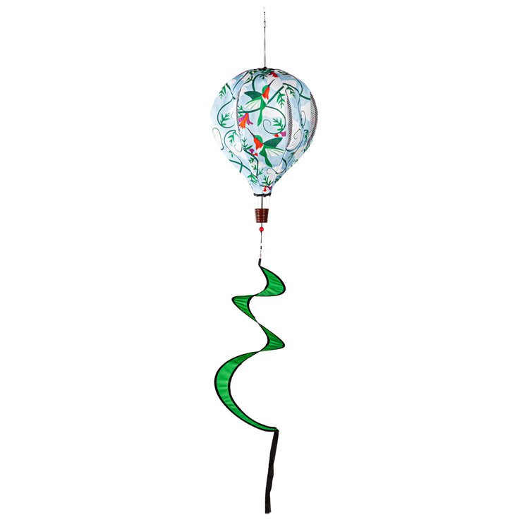 Hummingbird Hot Air Balloon Spinner; 55"L x 15" Diameter