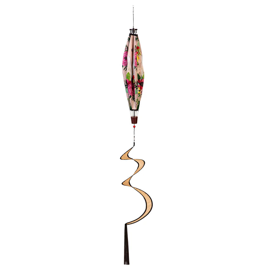 Every Bunny Welcome Hot Air Balloon Spinner; 55"L x 15" Diameter