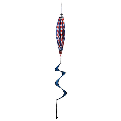 Stars & Stripes Hot Air Balloon Spinner Windsock
