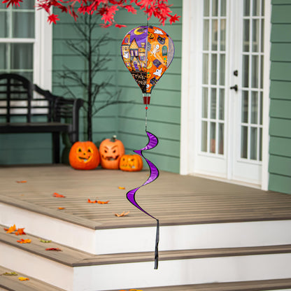 Trick or Treet Sweets Hot Air Balloon Spinner Windsock
