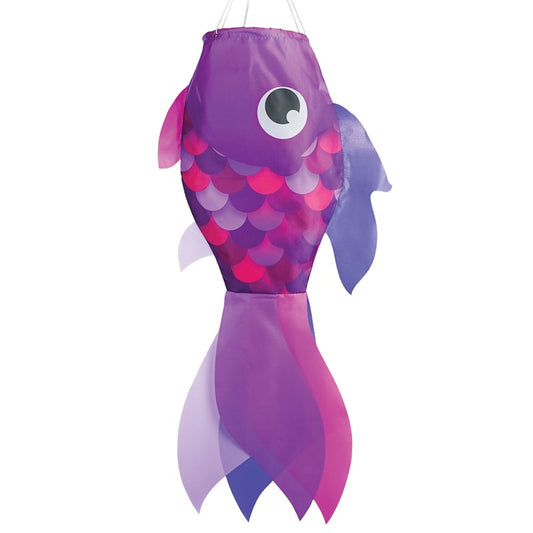 Lavender Damsel Fish Windsock