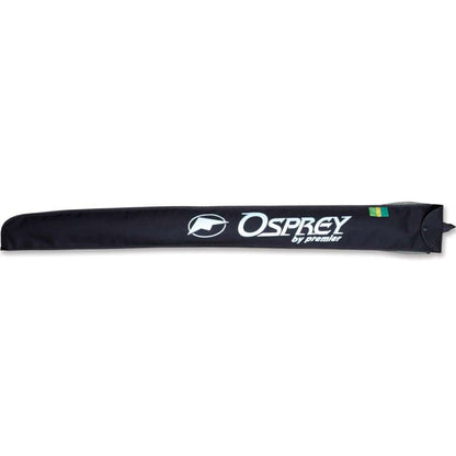 Green Raptor Ripstop Nylon Osprey Sport Kite with Tubular Fiberglass Frame to include 80 ft. 100 lb. Test Low Stretch Polyester Line with Flying Straps; 58.5"x26.5" - Wind Range 5 ~ 18 mph