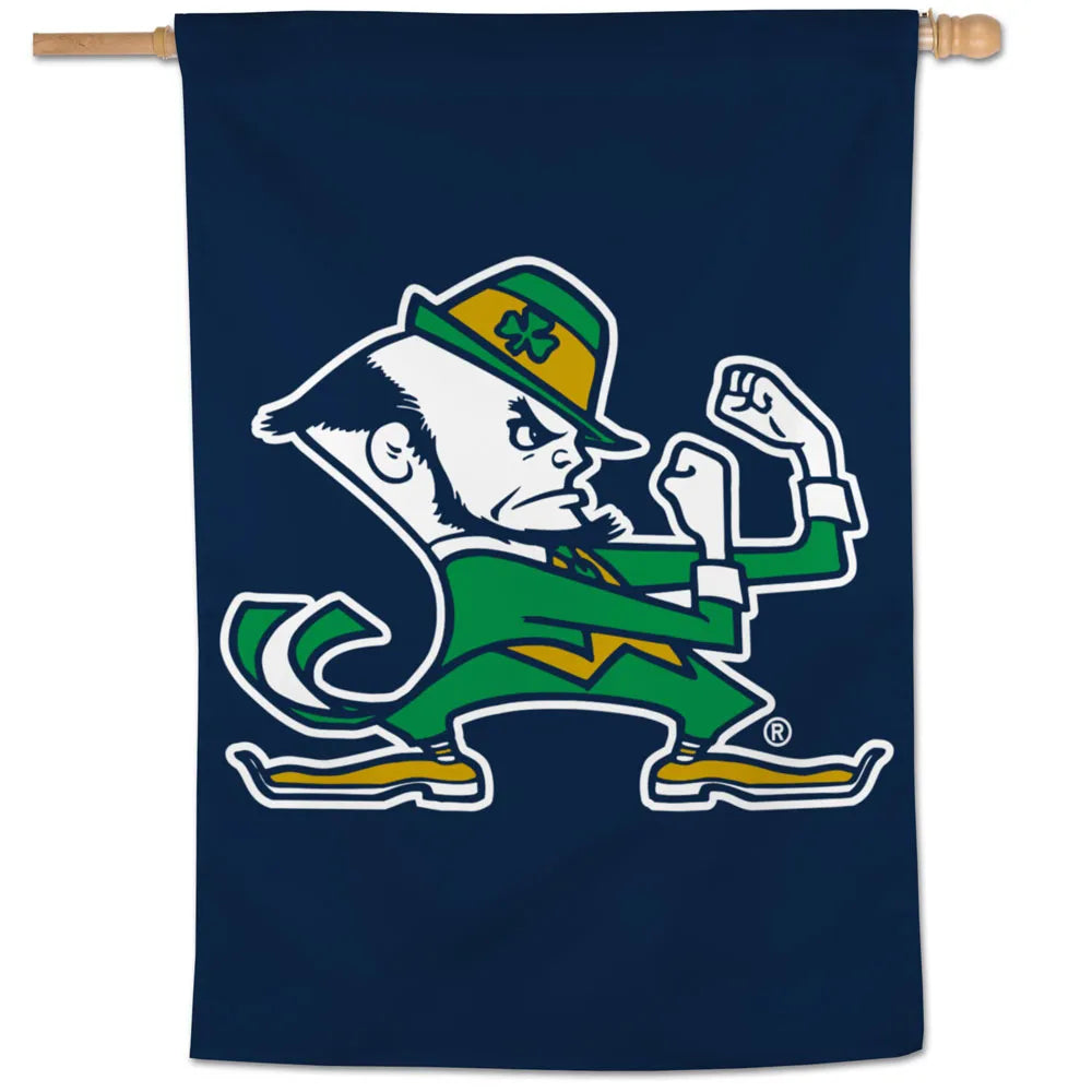 28"x40" University of Notre Dame Fighting Irish House Flag; Polyester