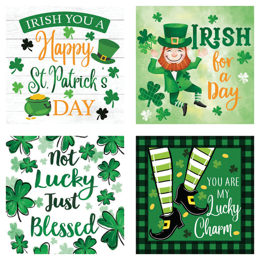 St Patrick's Day Tabletop Sign Decoration