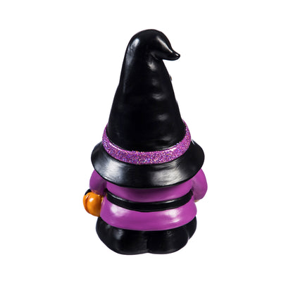 Halloween Gnome Resin LED Color Changing Tabletop Decor