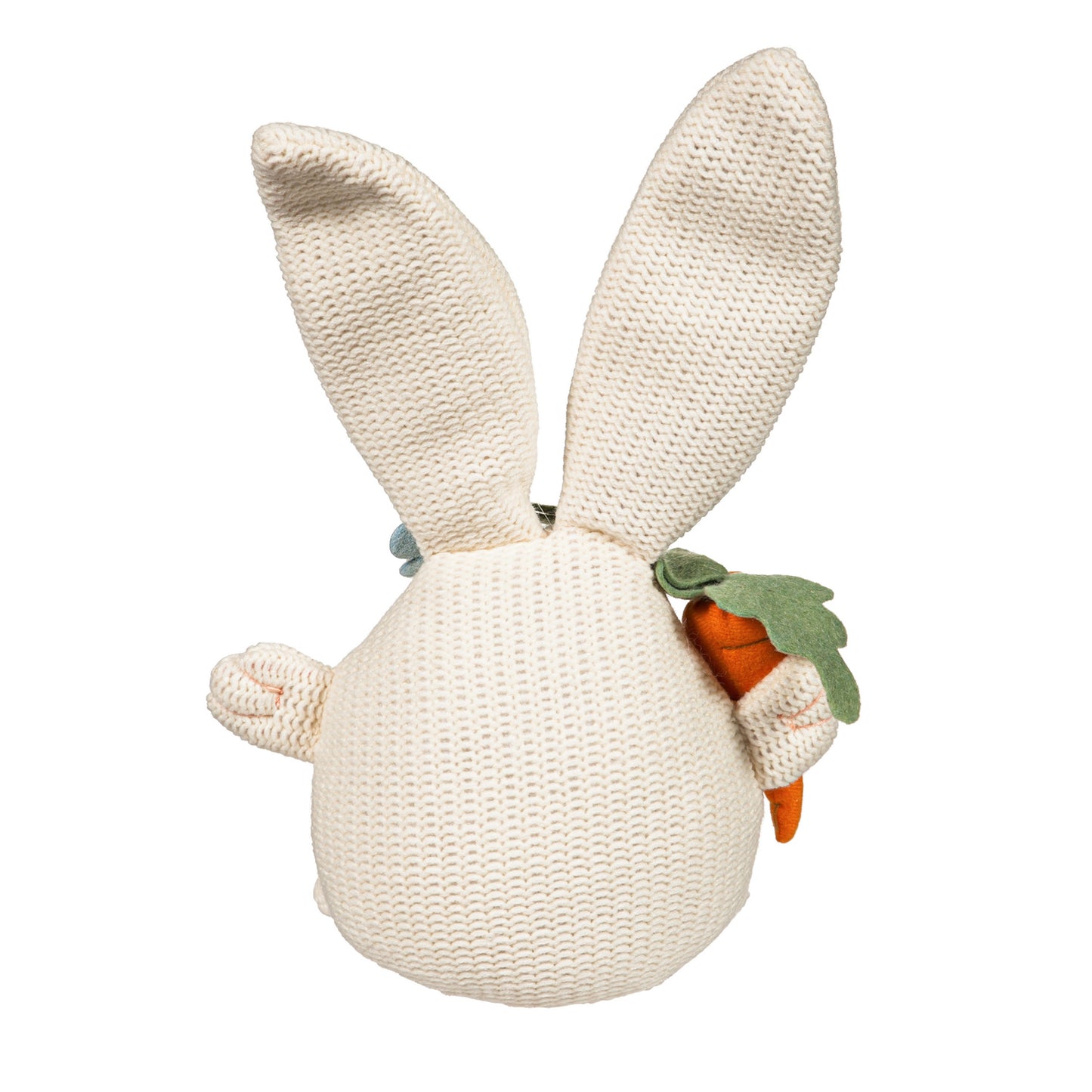 Whimsical Bunny Fabric Table Decor - 8.5"W x 11.5"H x 6.5"D