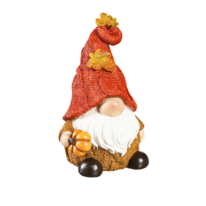 Fall Leaves & Pumpkin Gnomes Tabletop Decor
