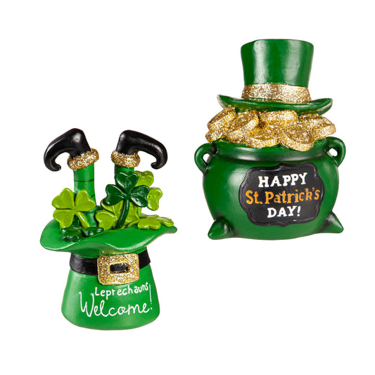 St. Patricks' Day Figurine Tabletop Decor