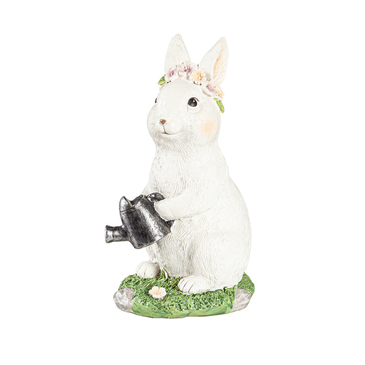 Spring Bunny Figurine Tabletop Decor
