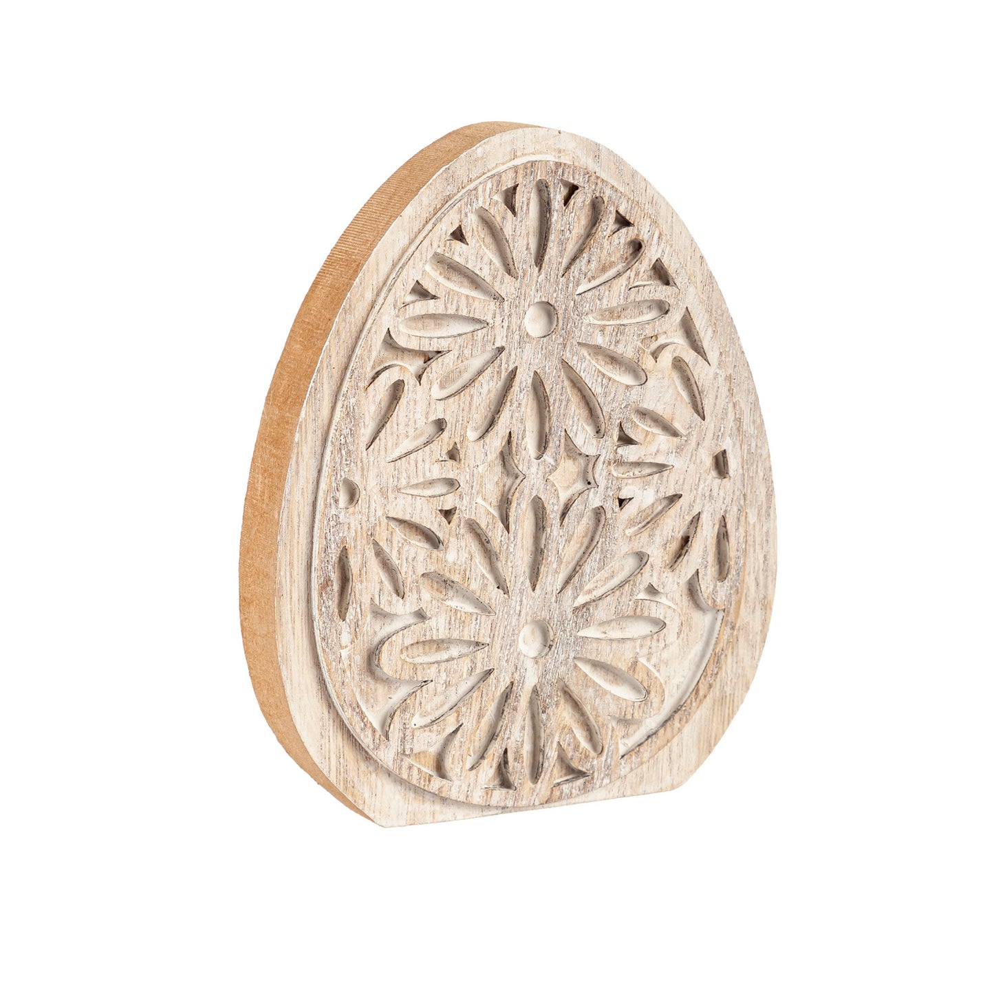 Wood Easter Egg Tabletop Decor