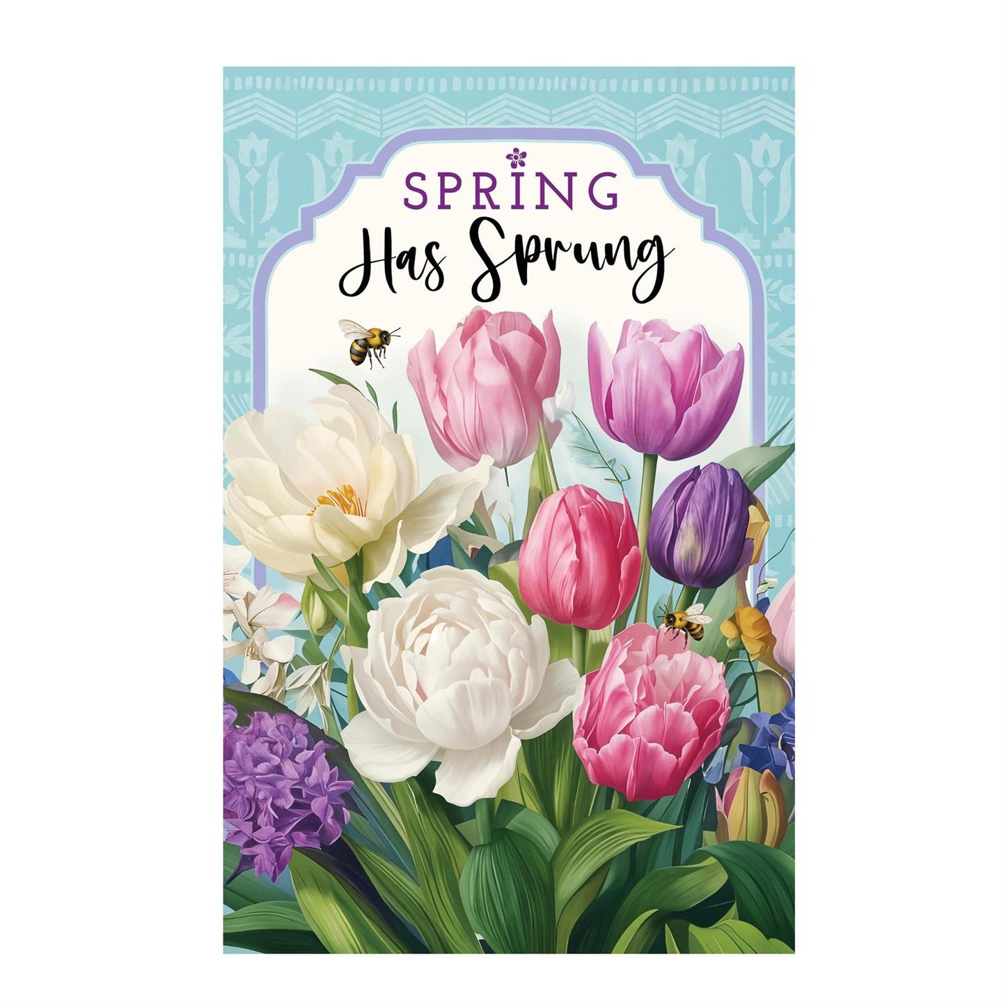 Early Spring Mix Garden Flag; Polyester