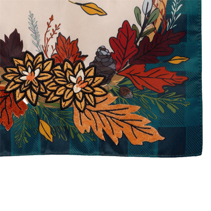 His Grace Falls On Us Applique Garden Flag; Polyester