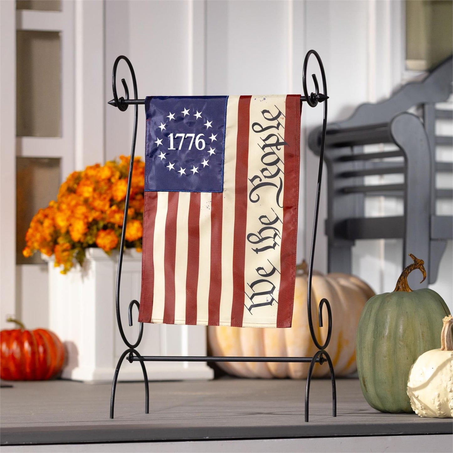 We the People Patriotic Garden Flag