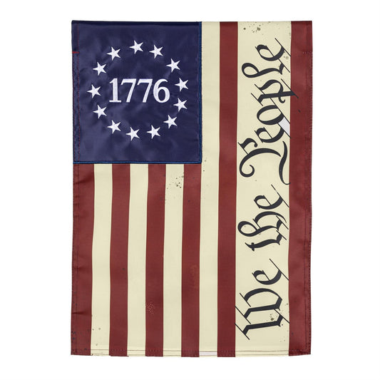 We the People Patriotic Garden Flag