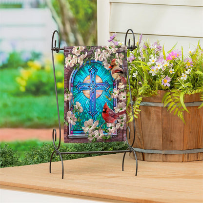 Easter Sunday Morning Garden Flag