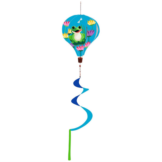 Be Hoppy Hot Air Balloon Spinner; 55"L x 15" Diameter