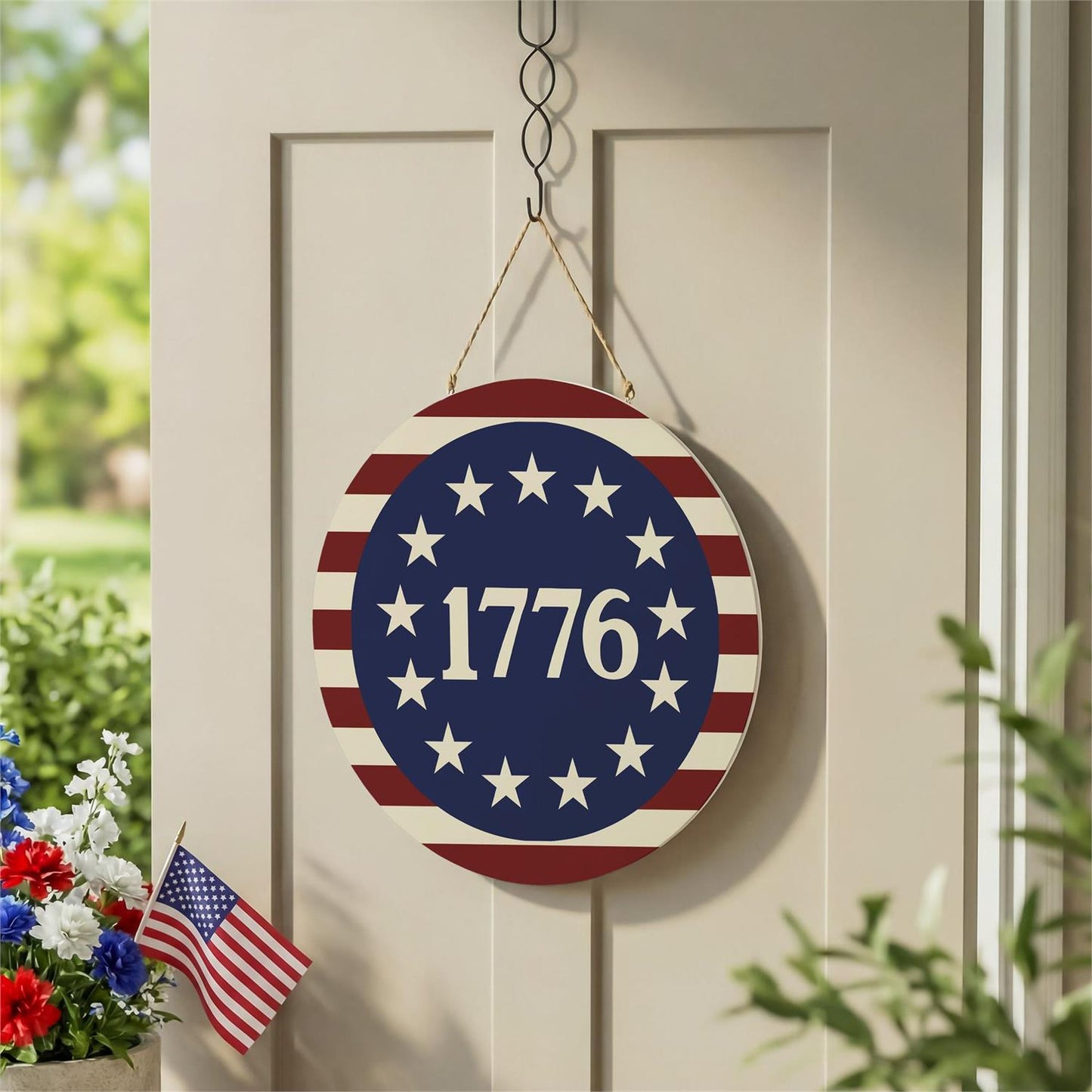 American Classic 1776 Betsy Ross Style Door Hanger