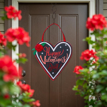 Valentine's Day Pearls Door Hanger