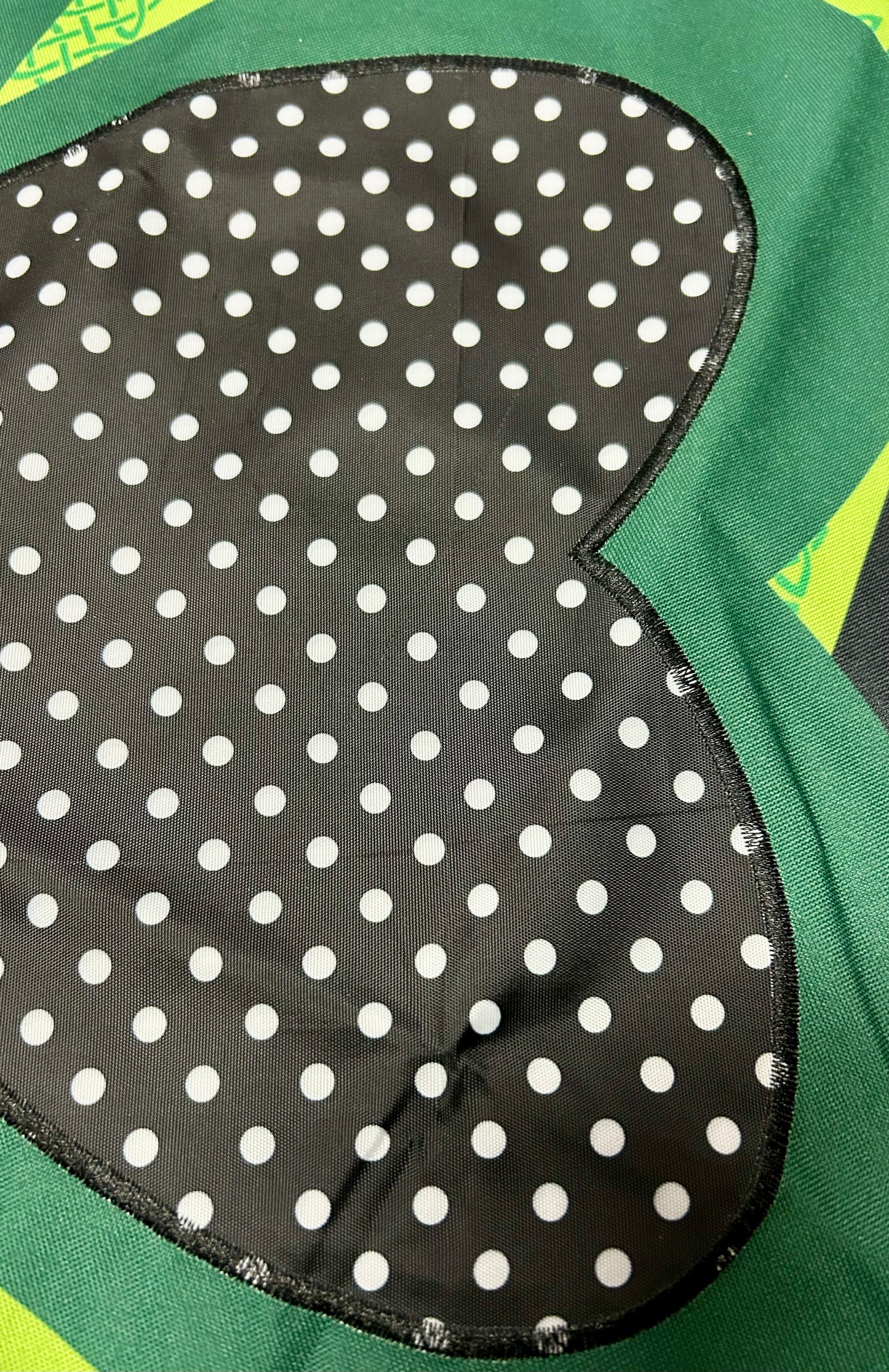 Mixed Print Shamrocks House Flag - Imperfect