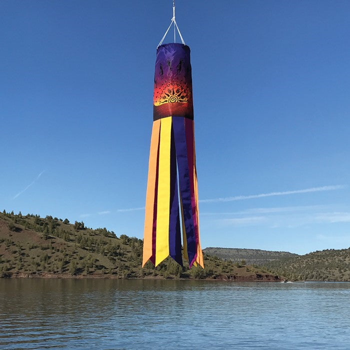 Kokopelli Sunset Windsock