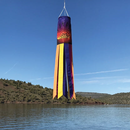 Kokopelli Sunset Windsock