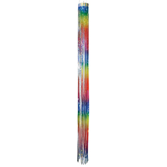 Rainbow Holographic Mylar Windsock