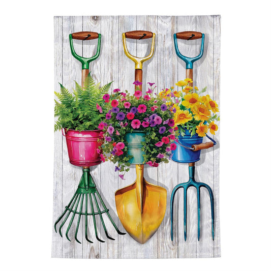 Floral House Welcome House Flag